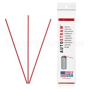 7” RED STRAW, 20 PC. PACK